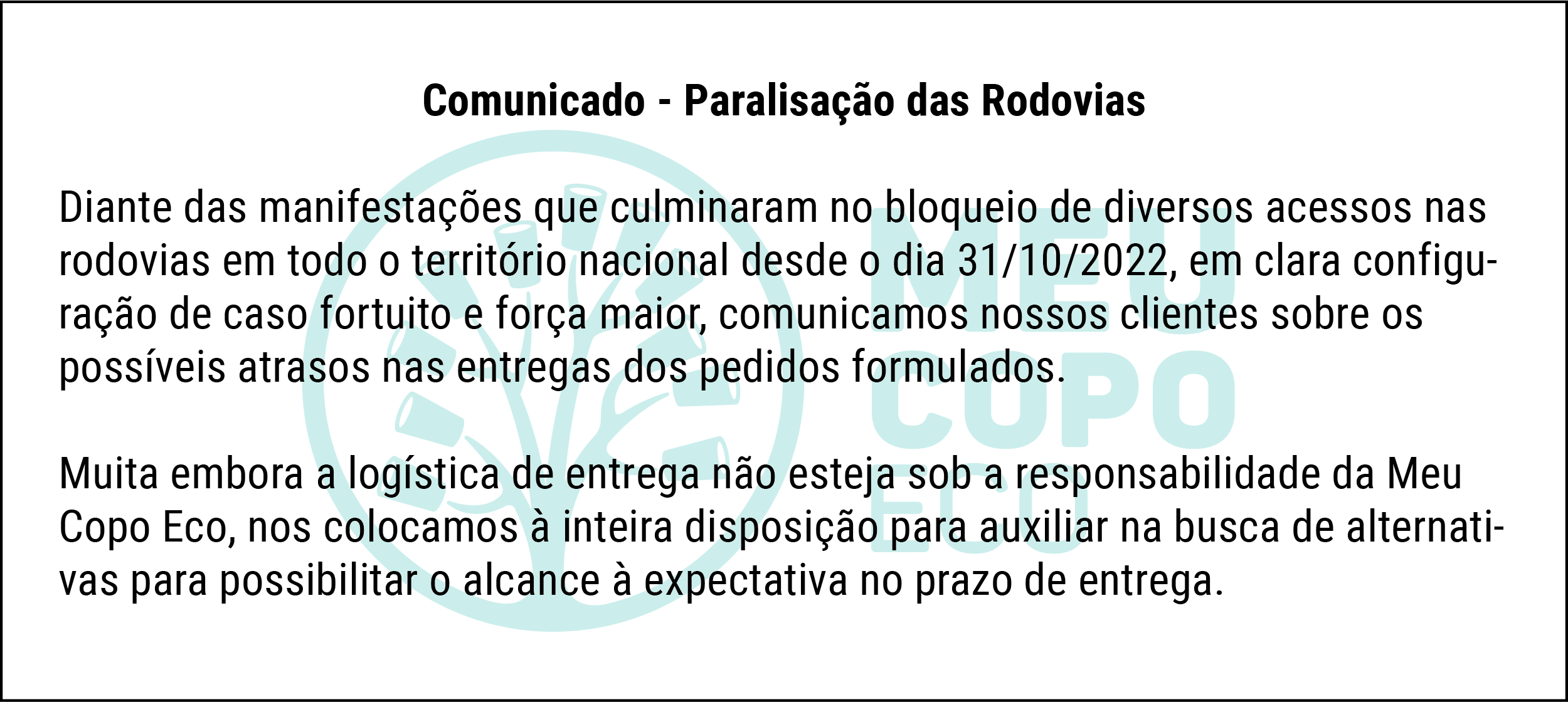 Comunicado