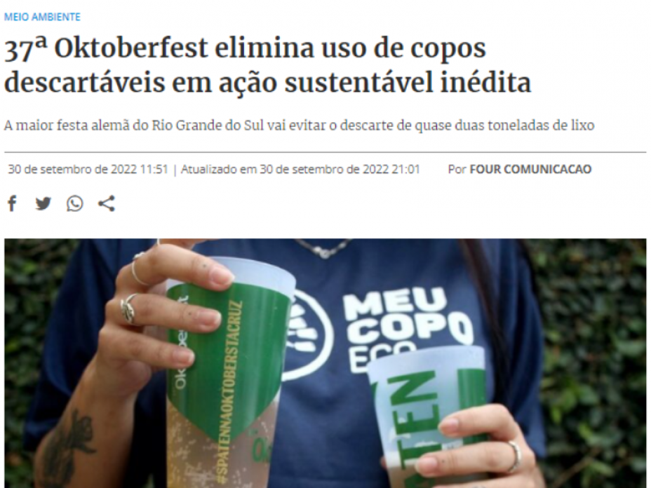 Por que o Copo Eco faz tanto sucesso em eventos? 